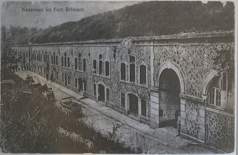 Carte postale ancienne Cantonnement fort de brimont