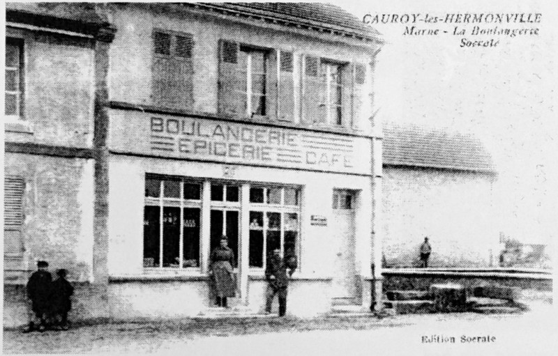 Carte postale ancienne Cauroy les hermonville 61334