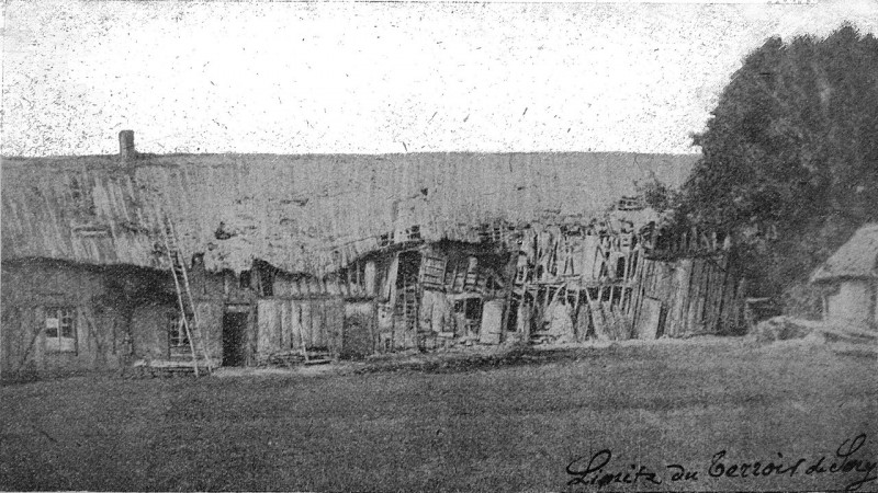 Carte postale ancienne Cense d Avaux cliche Picard 08526