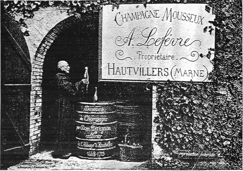 Carte postale ancienne Champagne lefevre Hautvillers 73711