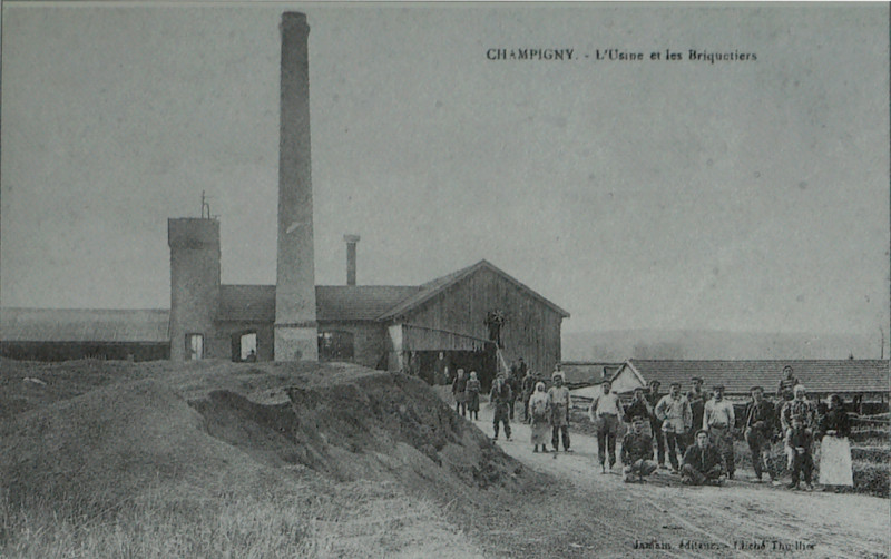 Carte postale ancienne Champigny 08648