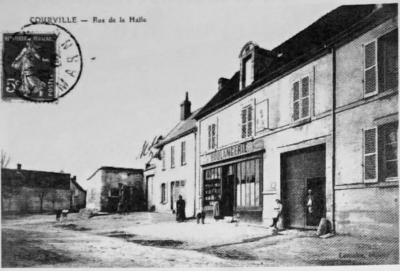 Carte postale ancienne Courville 75272