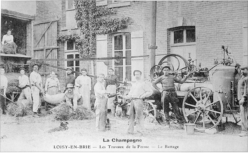Carte postale ancienne Cp 07873 Loisy en Brie