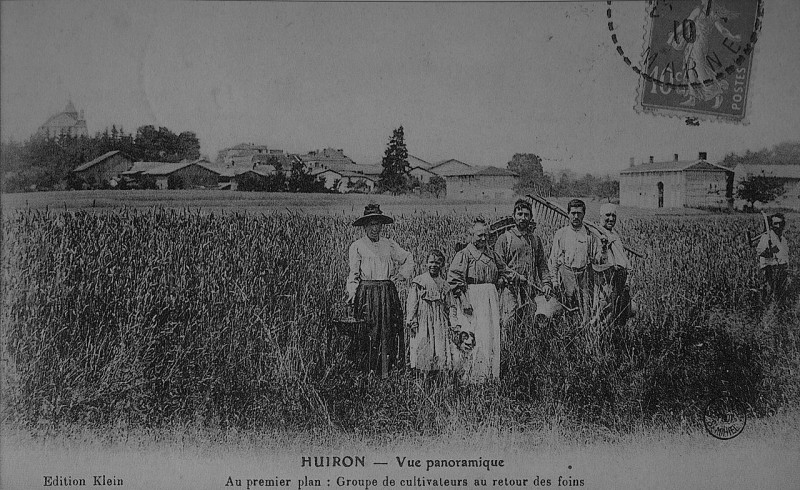 Carte postale ancienne Cp 07879 Huiron