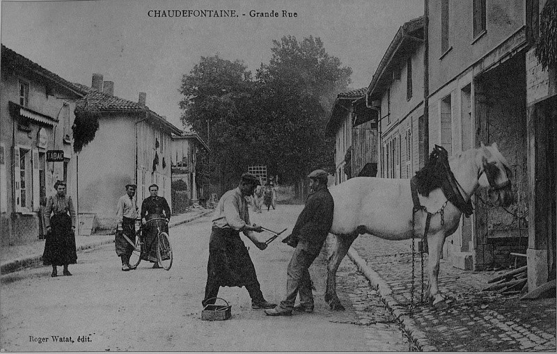 Carte postale ancienne Cp 07881 Chaudefontaine