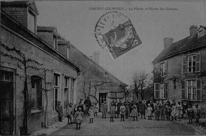 Carte postale ancienne Cp 07886 Chigny les roses