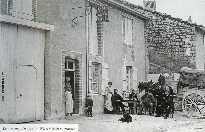 Carte postale ancienne Cp flavigny 08644