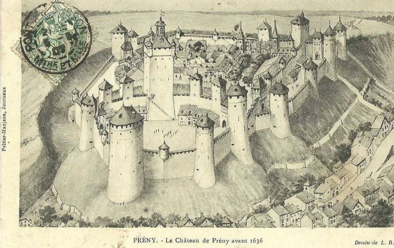 Carte postale ancienne ChateauPreny1