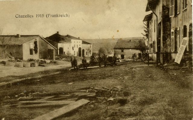 Carte postale ancienne Chazellessuralbes1915