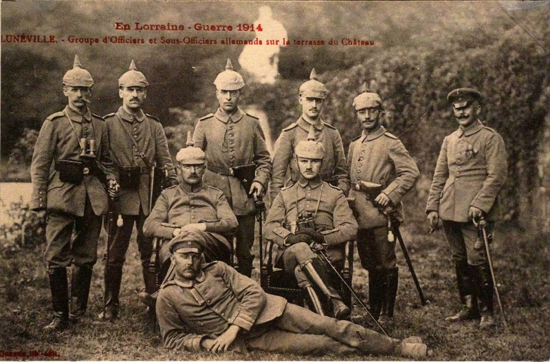 Carte postale ancienne Lunéville 09310