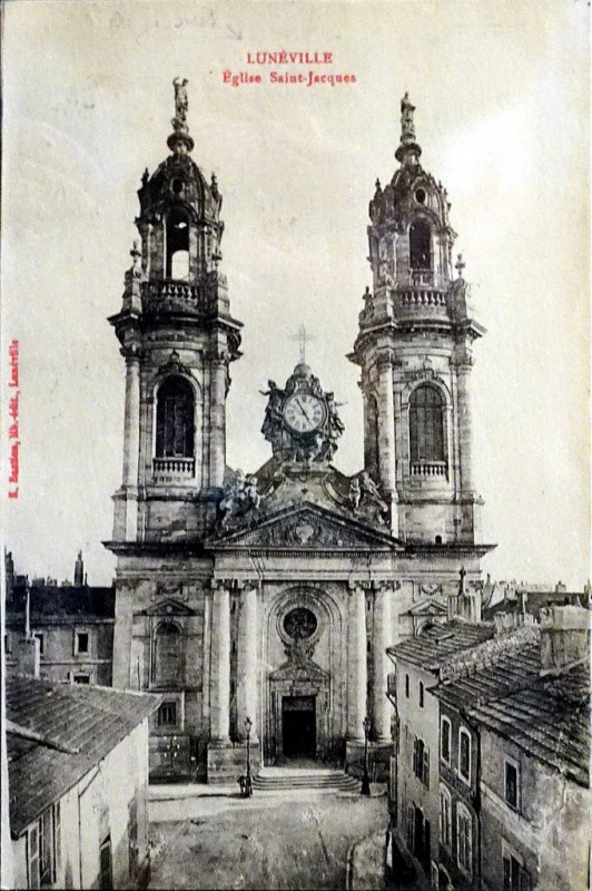 Carte postale ancienne Lunéville 74938