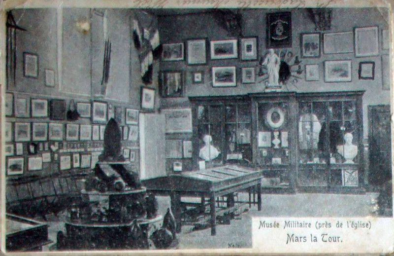 Carte postale ancienne Mars la Tour musée militaire