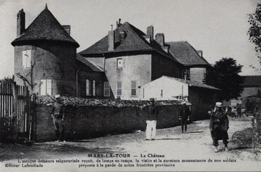 Carte postale ancienne Mars-la-Tour-chateau