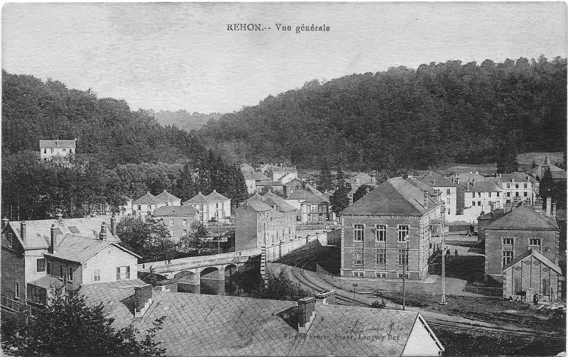 Carte postale ancienne Rehon briefkaart