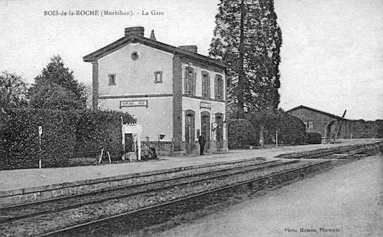 Carte postale ancienne GaerzeNéantBoisdelaRoche1900