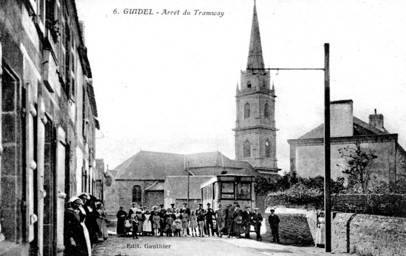 Carte postale ancienne Guidel vers 1920