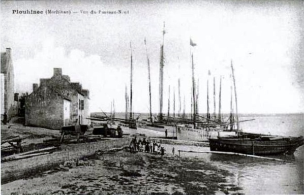 Carte postale ancienne Le Passage-Neuf