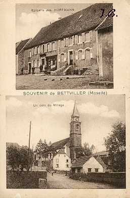 Carte postale ancienne Bettviller