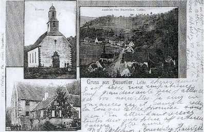 Carte postale ancienne Bousseviller