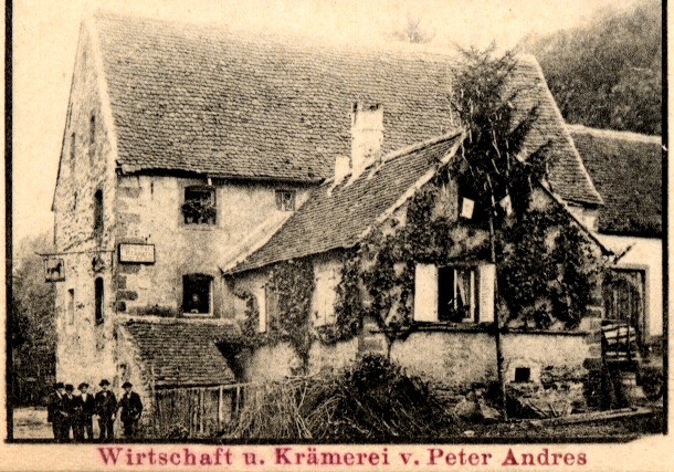 Carte postale ancienne Bousseviller2 1912