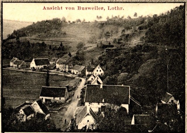 Carte postale ancienne Bousseviller3 1912