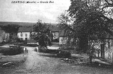 Carte postale ancienne Denting