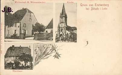 Carte postale ancienne Enchenberg