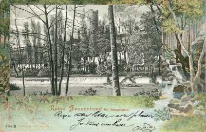 Carte postale ancienne Frauenberg
