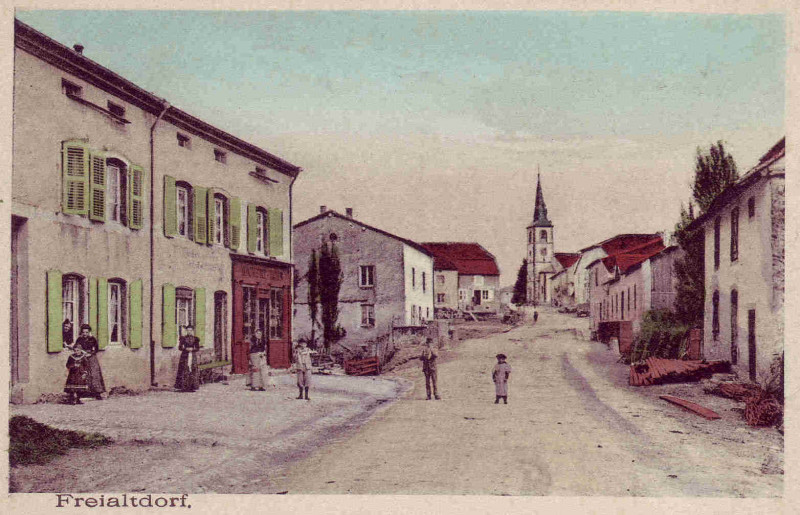Carte postale ancienne Freialtdorf 1915