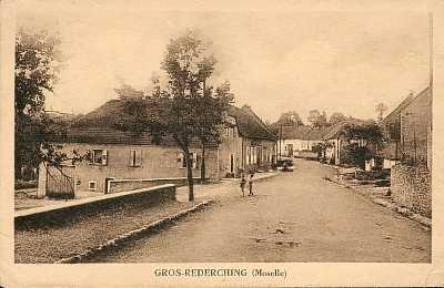 Carte postale ancienne Gros-Réderching