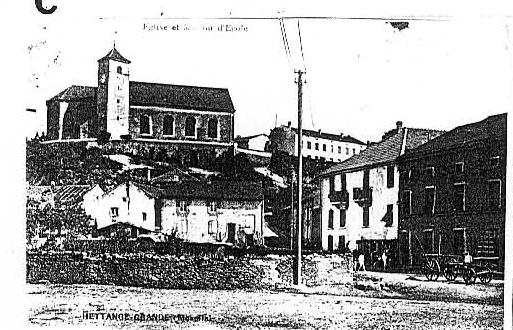 Carte postale ancienne Hettange1910