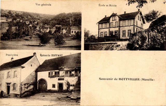 Carte postale ancienne Hottviller