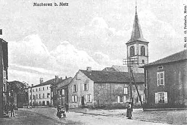 Carte postale ancienne Macheren