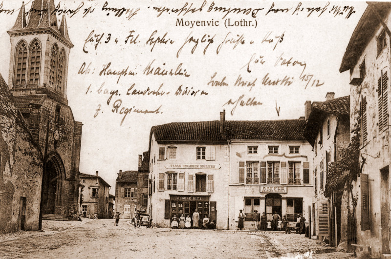 Carte postale ancienne Moyenvic
