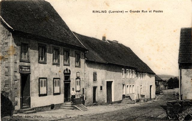 Carte postale ancienne Rimling