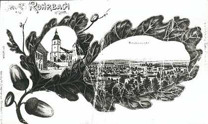 Carte postale ancienne Rohr7