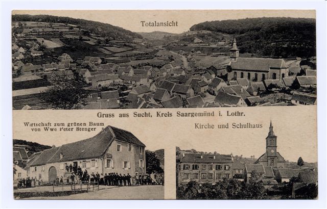 Carte postale ancienne Soucht