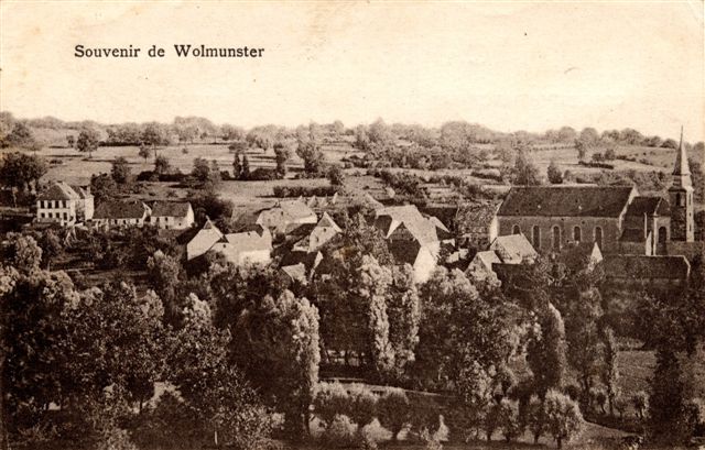 Carte postale ancienne Volmunster-panorama