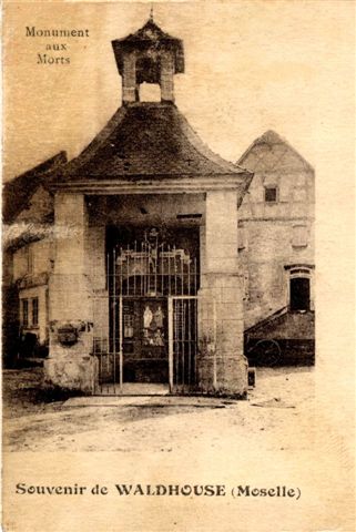Carte postale ancienne Waldhouse-monument