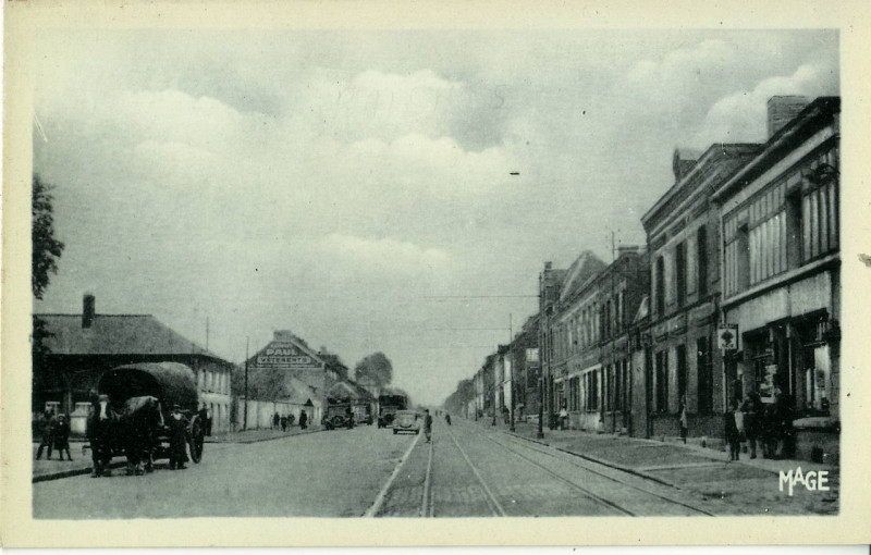 Carte postale ancienne Mage 104 - Raismes - Rue Henri-Dupré