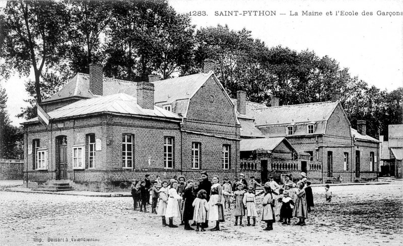Carte postale ancienne Saint-Python School for Boys