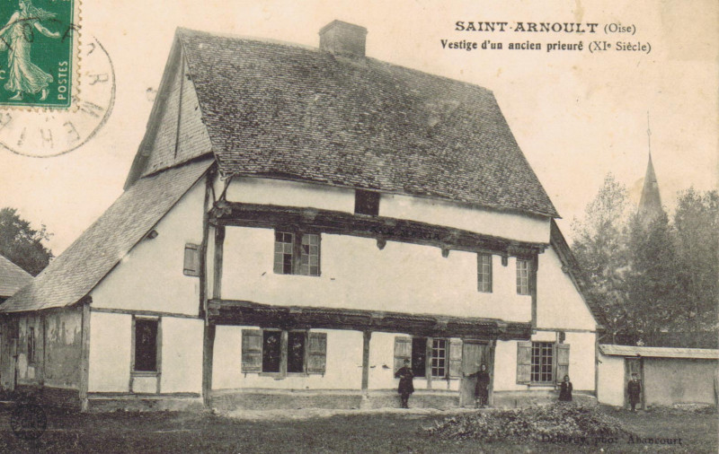 Carte postale ancienne Carte postale prieuré