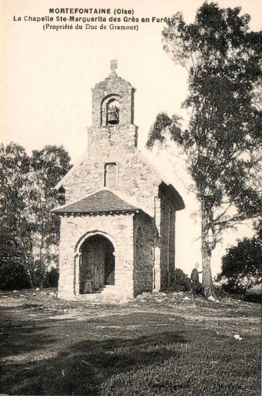 Carte postale ancienne Chapelle Ste-Marguerite