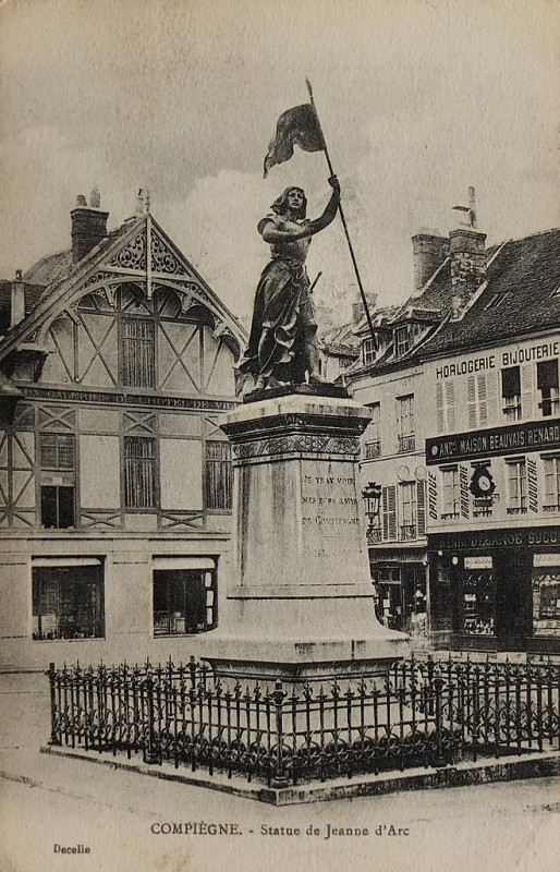 Carte postale ancienne Cp compiègne