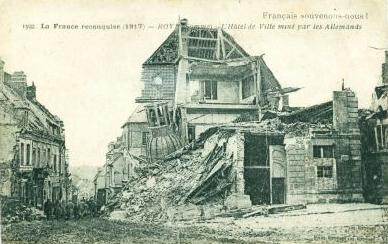 Carte postale ancienne Guerre 14-18-France reconquise-1917-Français Souvenons-nous