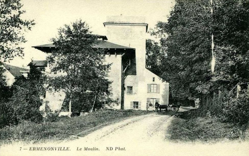 Carte postale ancienne Moulin 1