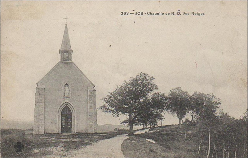 Carte postale ancienne Chapelle des Peux