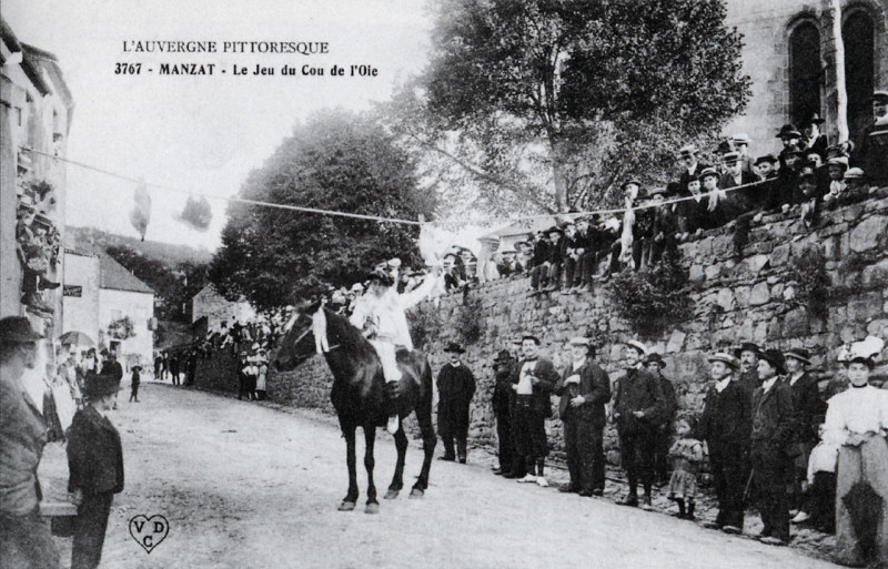 Carte postale ancienne Cou de l'oie