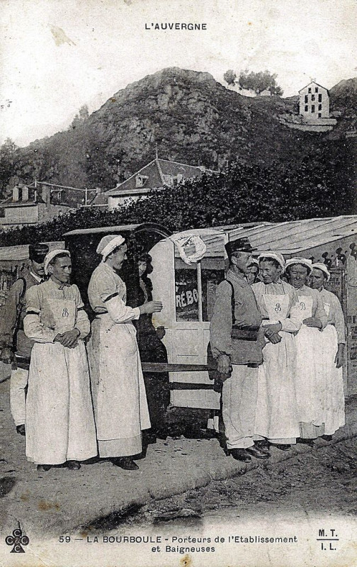 Carte postale ancienne La Bourboule-01 - Station thermale