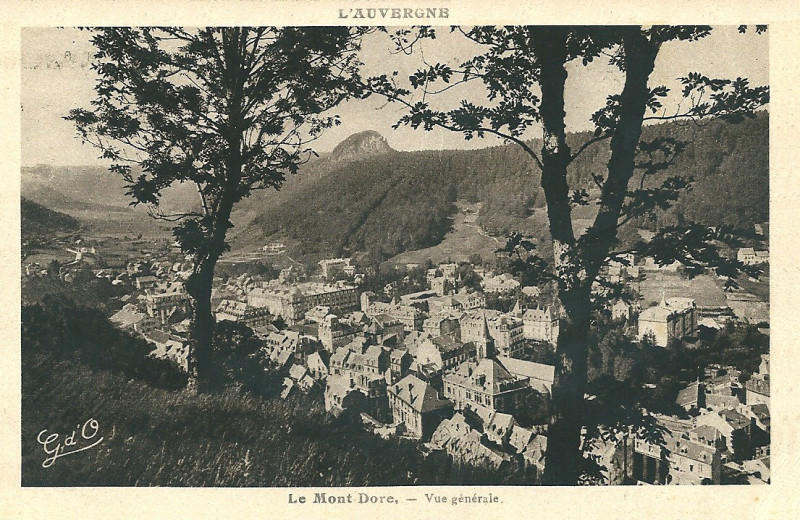 Carte postale ancienne Le Mont.Dore-Cp-25